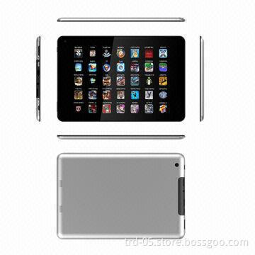 7.85-inch Tablet PCs, Quad-core/Android 4.2/GPU Mali-400/MP4, 600MHz IPS Screen, 1,024 x 768-pixel